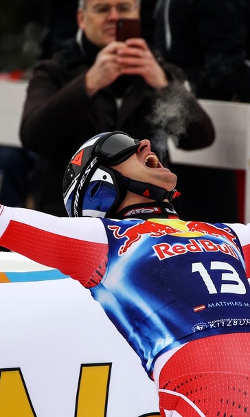 Mayer delights home crowd with Kitzbuehel downhill victory